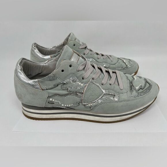 PHILIPPE MODEL Sneaker Tropez Higher Size 41 / US 11 - Picture 3 of 14